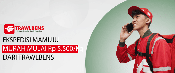Ekspedisi Mamuju Murah Mulai Rp.5.500 / Kg dari Trawlbens