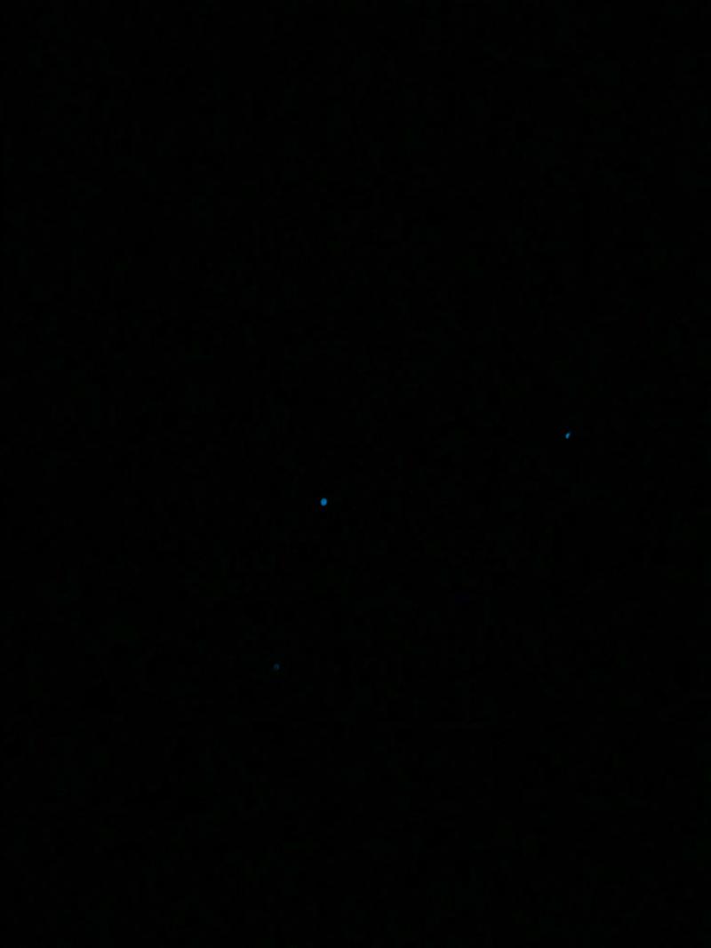 Glow worm constellation - you had to be there!