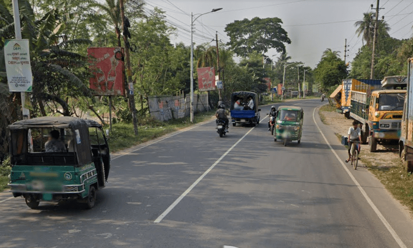 tropical road