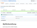 MySQL QuickDump