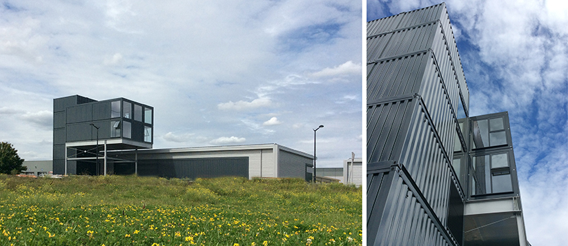 Marketing Building for SEGRO’s Enterprise Quarter nears completion
