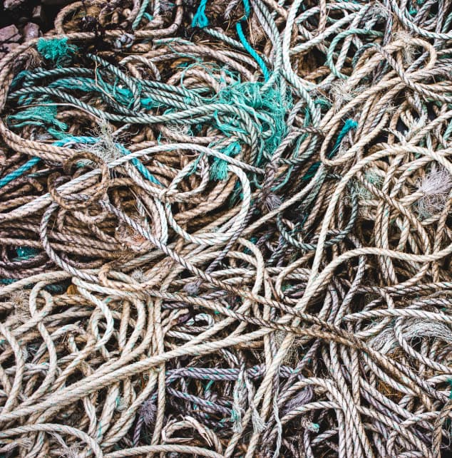 Fishing net of Scottish Aquaculture Industry