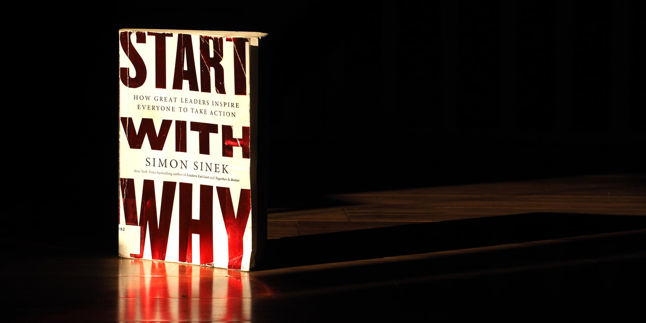 Simon Sinek's book, Start With Why