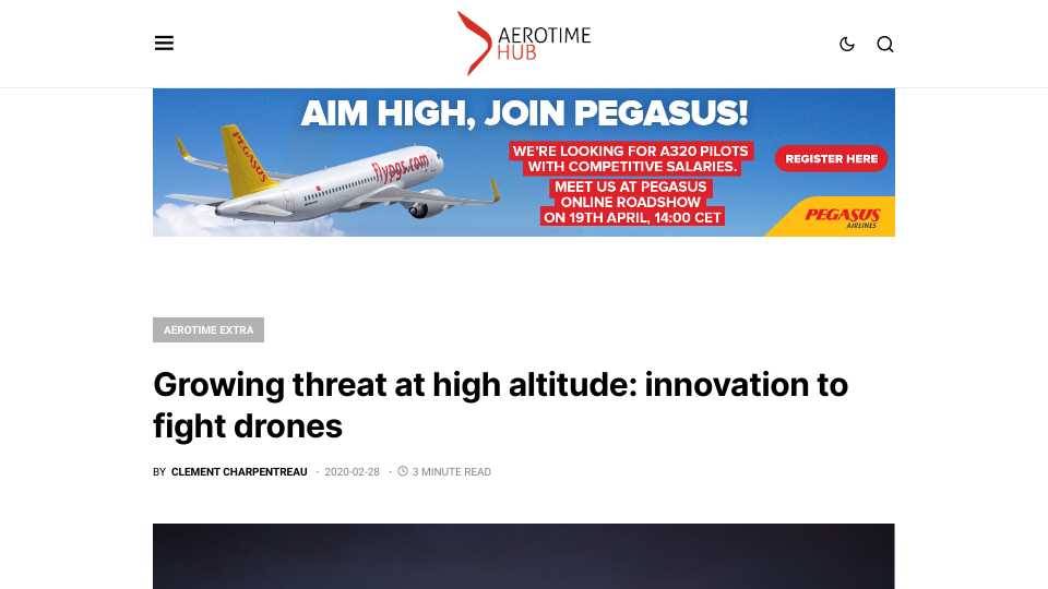 Growing threat at high altitude: innovation to fight drones