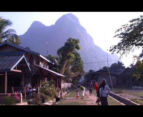 Laos Muang Ngoi Village 1