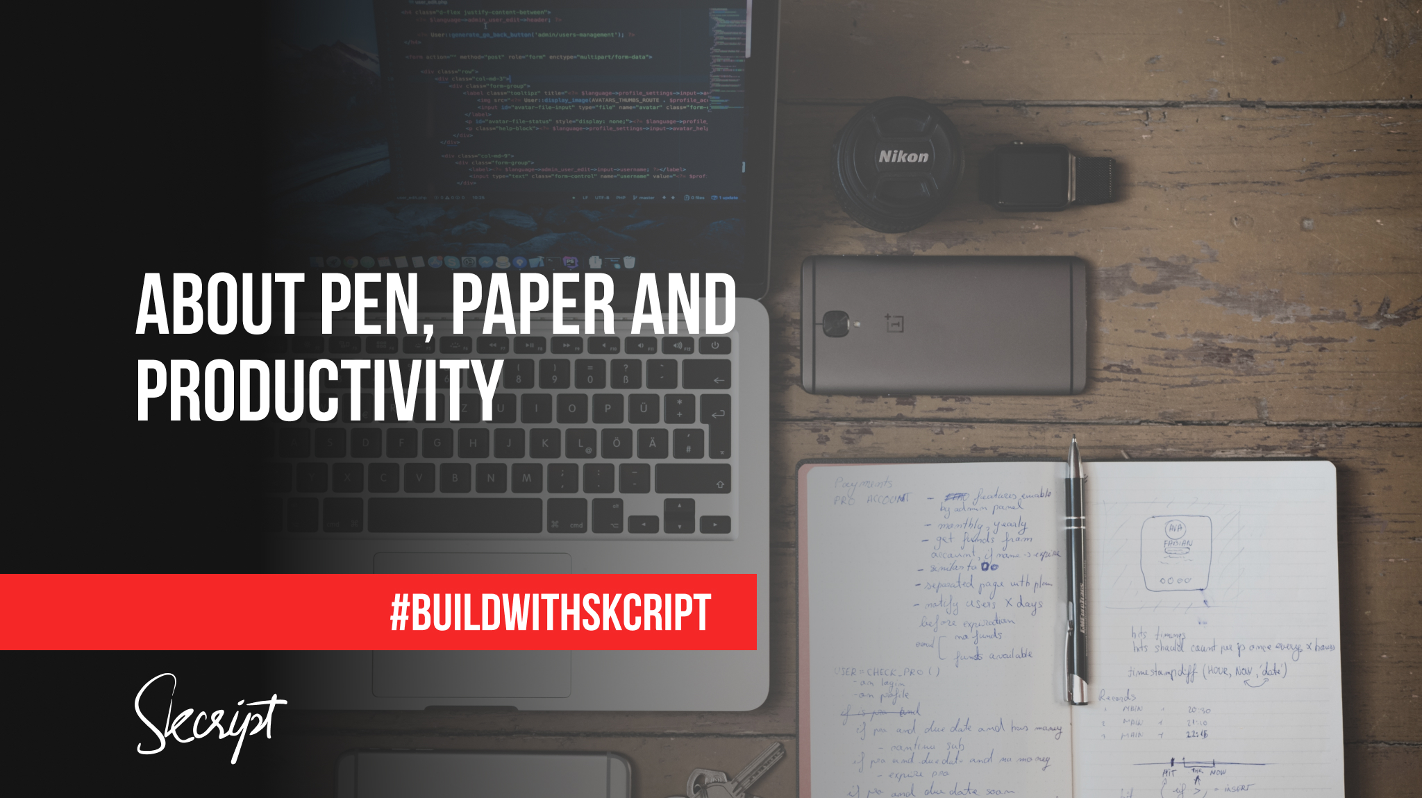 I run a technology company, and I moved to Pen and Paper