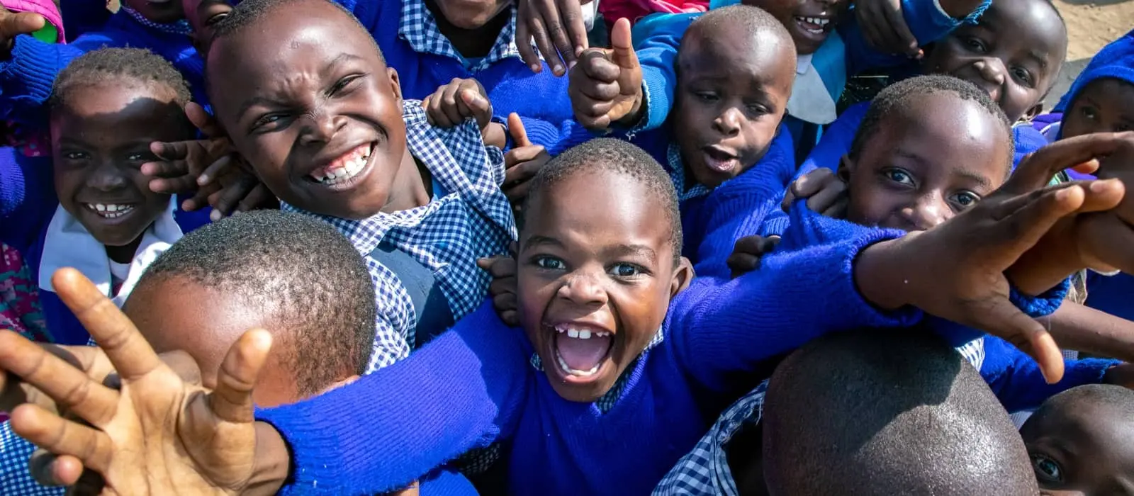 Schoolchildren in Nairobi, Kenya