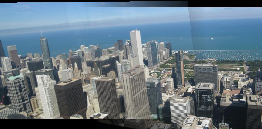 Chicago personal images stitched together