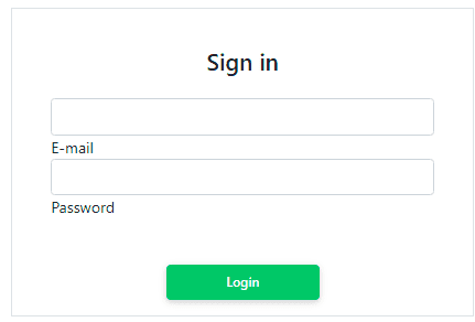 Bootstrap Form Login With Icons