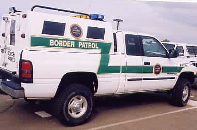 U.S. Border Patrol Apprehension Vehicle