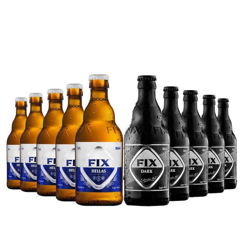 6-beers-fix-lager-330ml-6-fix-dark-olympic-brewery