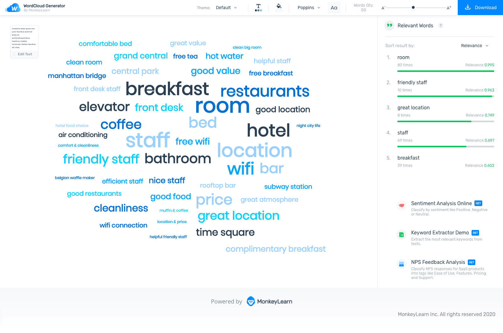 word cloud generator app