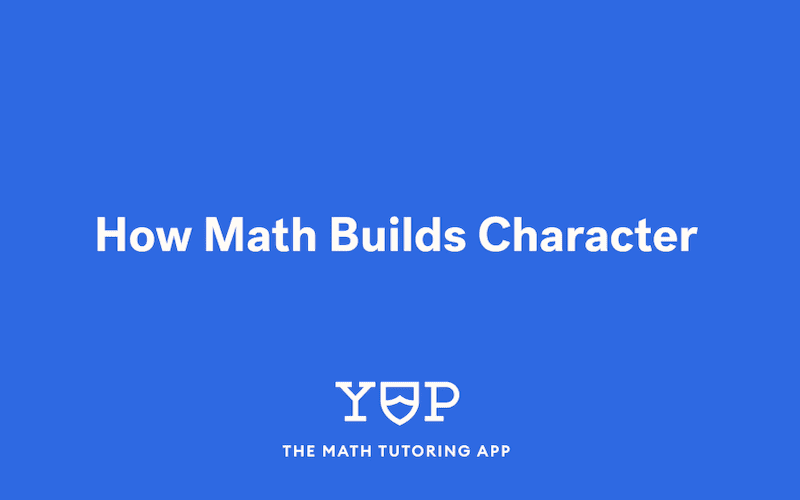 Director of Academics Kreg Moccia Discusses How Math Builds Character