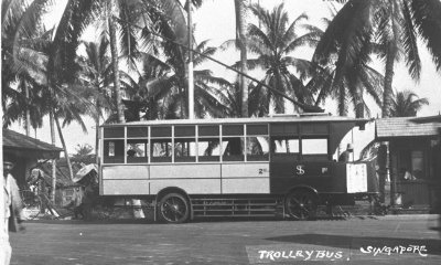 Trolley bus, 1930