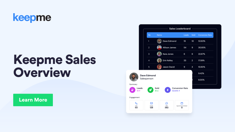 Keepme Sales Overview