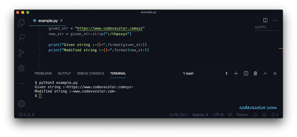 example-of-python-strip-method-codevscolor