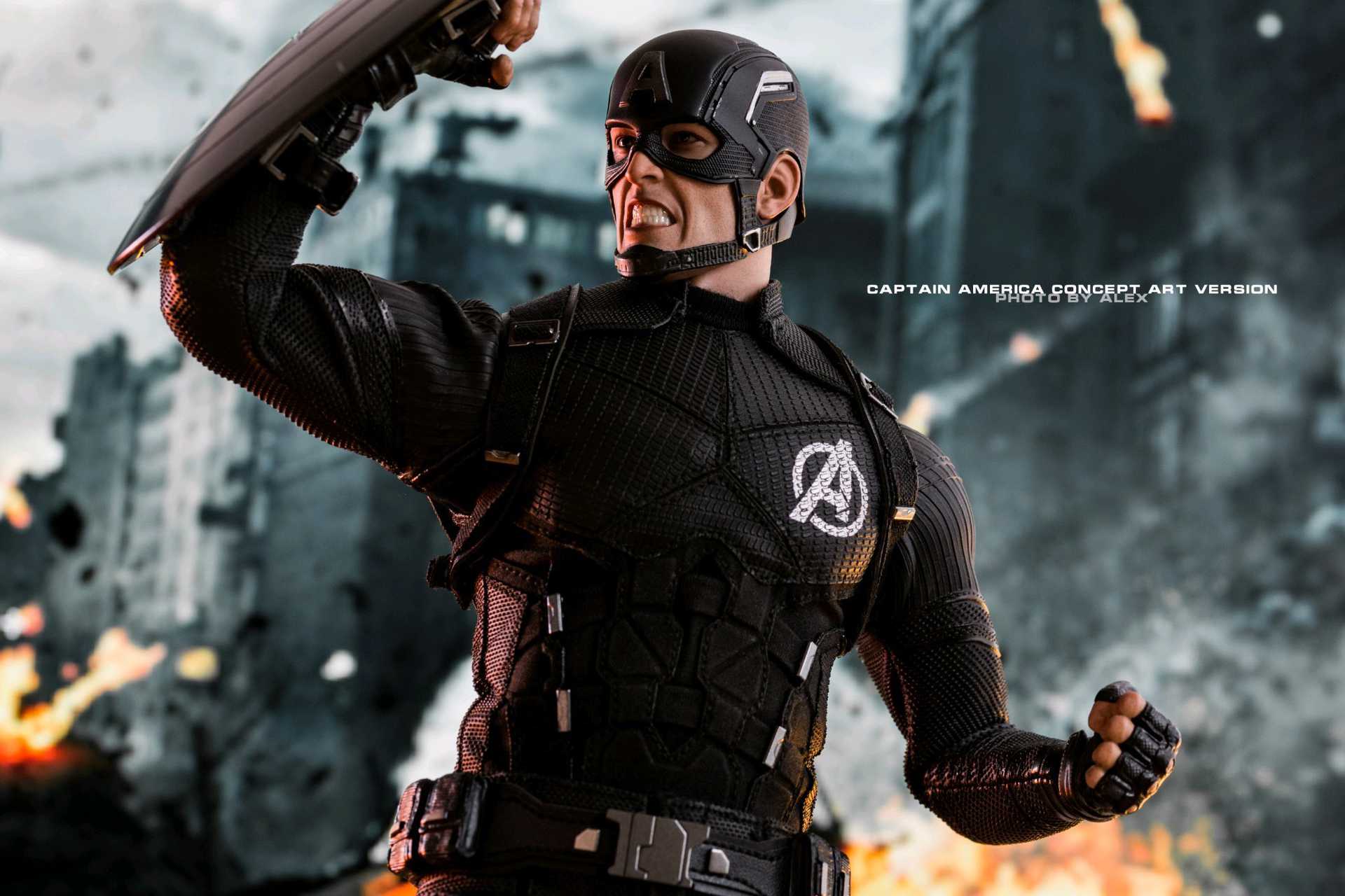 Hot Toys Captain America Concept Art Version