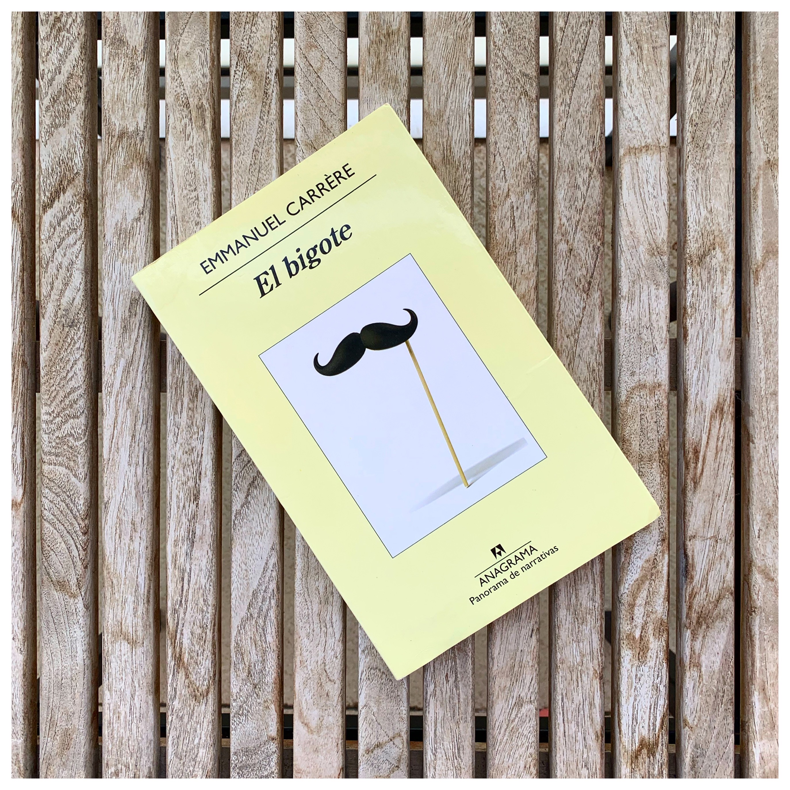 Imagen de Reseña de "El bigote", de Emmanuel Carrère.