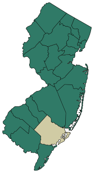 Location of the Atlantc County (Southern NJ) IDRC program