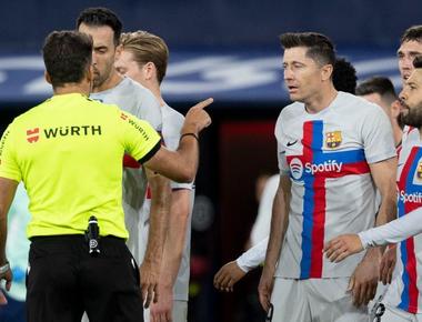La Liga punished Lewandowski with a 3-match suspension