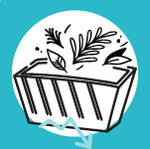 Icône déchets verts