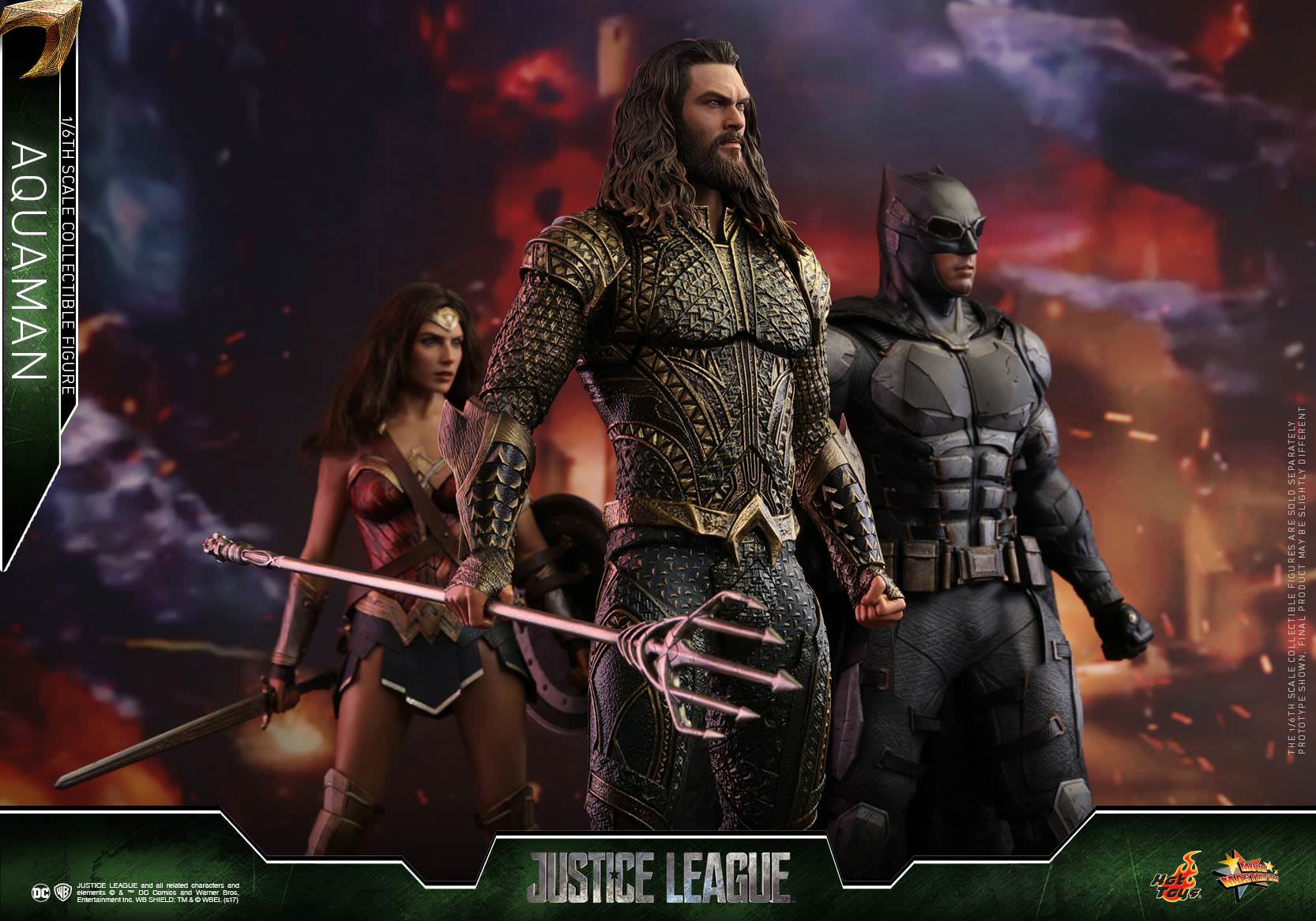 Hot Toys Justice League MMS447 Aquaman 1/6th Scale Collectible Figure