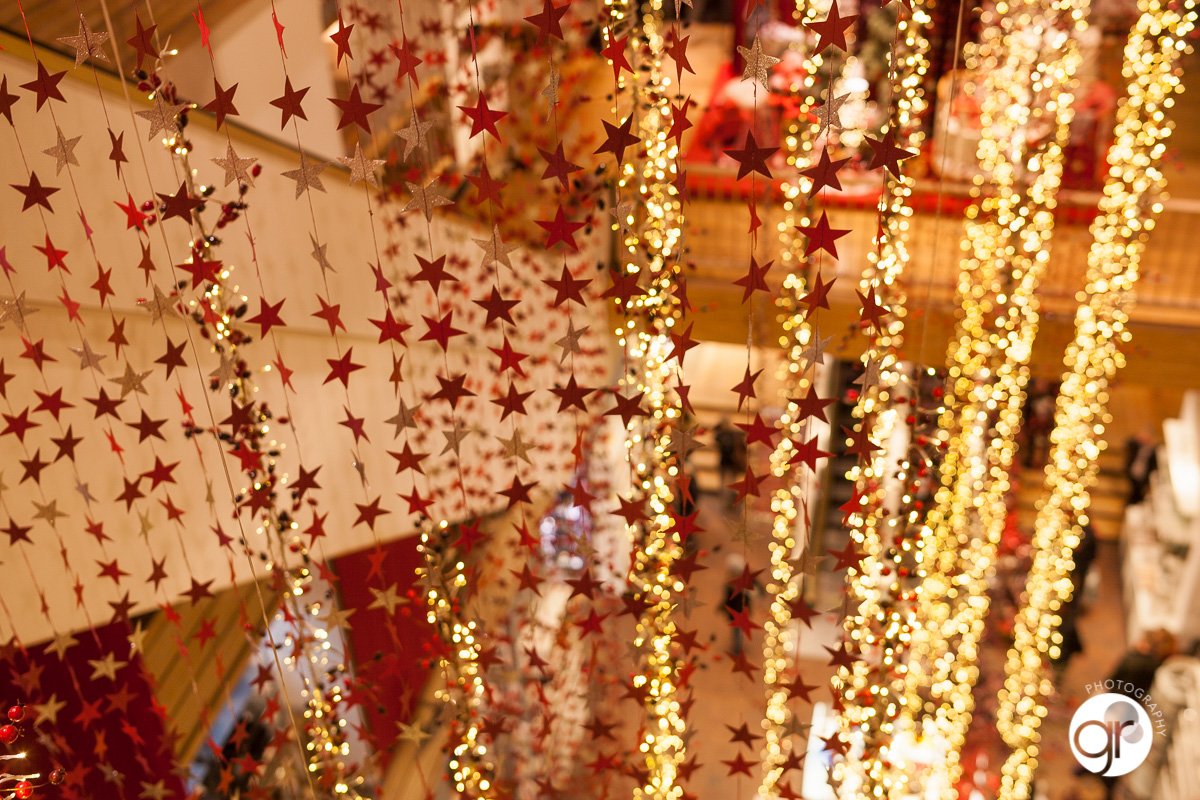 Christmas decorations - stars and lights