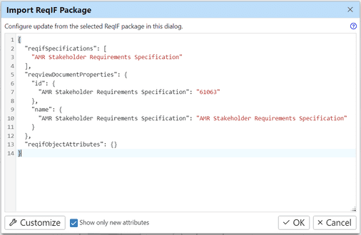 Import Requirements From ReqIF | ReqView