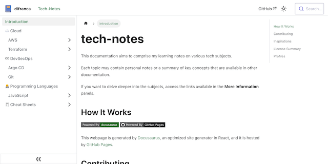 difranca | Tech-Notes
