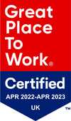 Great place to work certification badge
