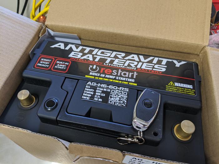 Ford Focus RS Antigravity Battery