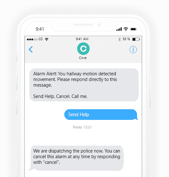 Cove InstaText Cove Security