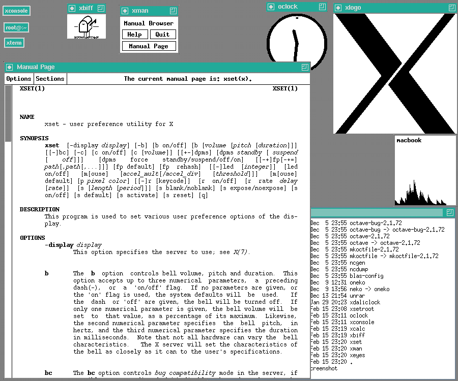 X Window System (1987)