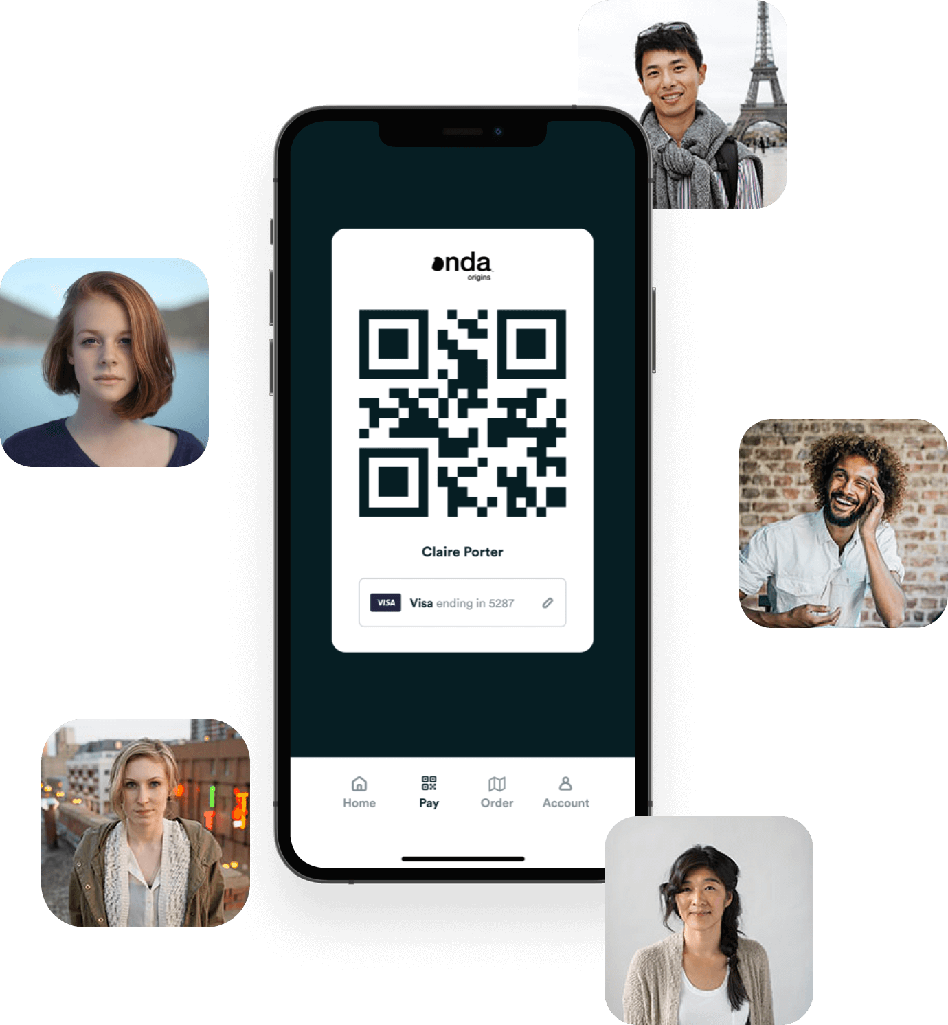 The Yave app and sample user personas, part of Sixzero's user research process.