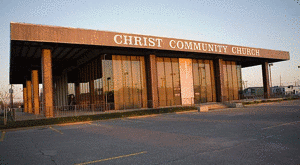 Christ Community Church, Beaumont, Texas. Image copyright Clem T. Webb