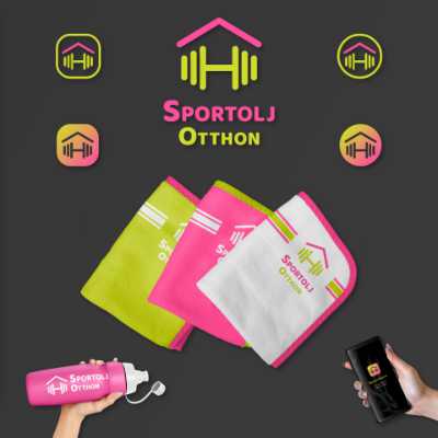 Sportolj Otthon - otthoni sporteszközök - arculat, logo