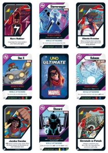 Uno Ultimate Marvel Add-on: Ms. Marvel Card Images