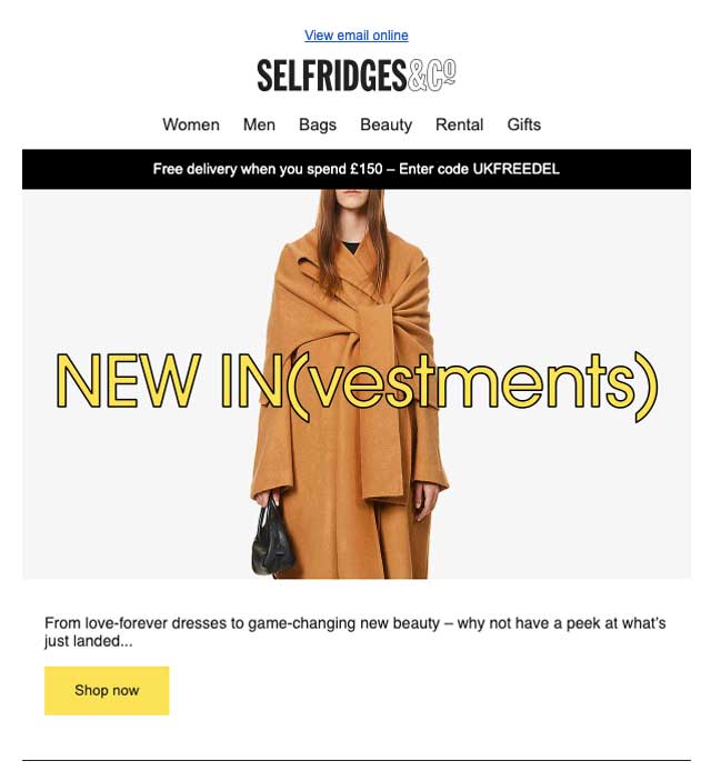Email example