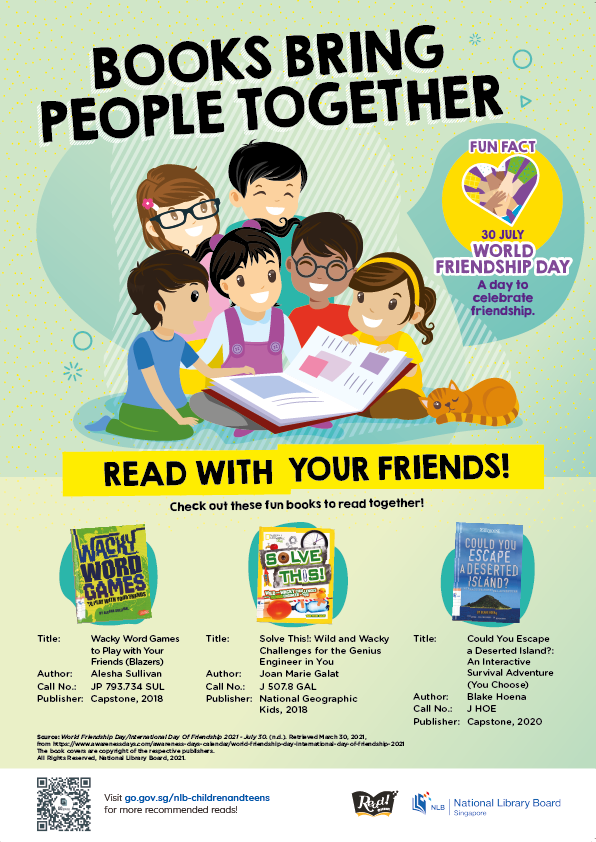 Read with your friends poster