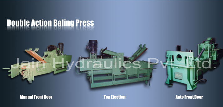 Scrap Baling Press, Scrap baling machine manufacturer India