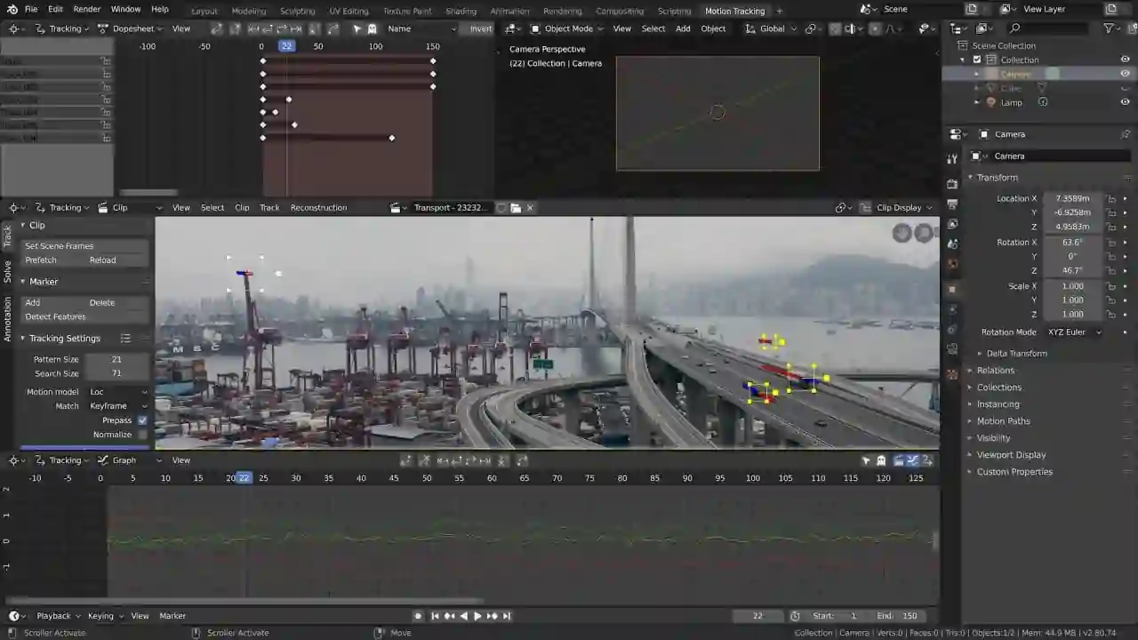 VFX blender