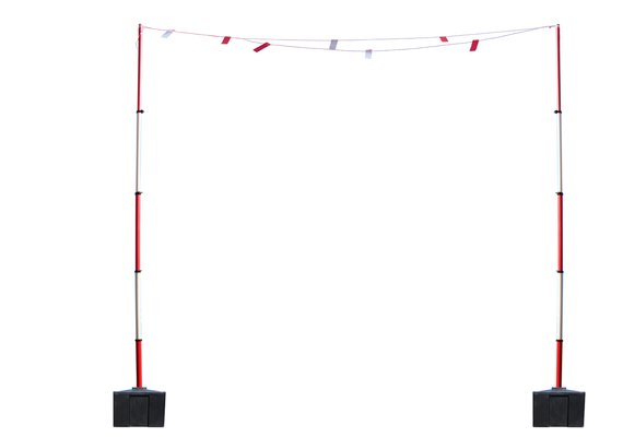 Guardian Goal Post Bunting & Water Filled Base
