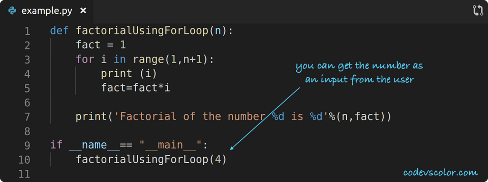 Menghitung Faktorial Dengan Python - IMAGESEE