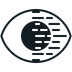 a stylized eye looking at code