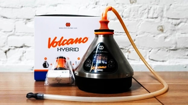 Cannabis tabletop Volcano vaporizer