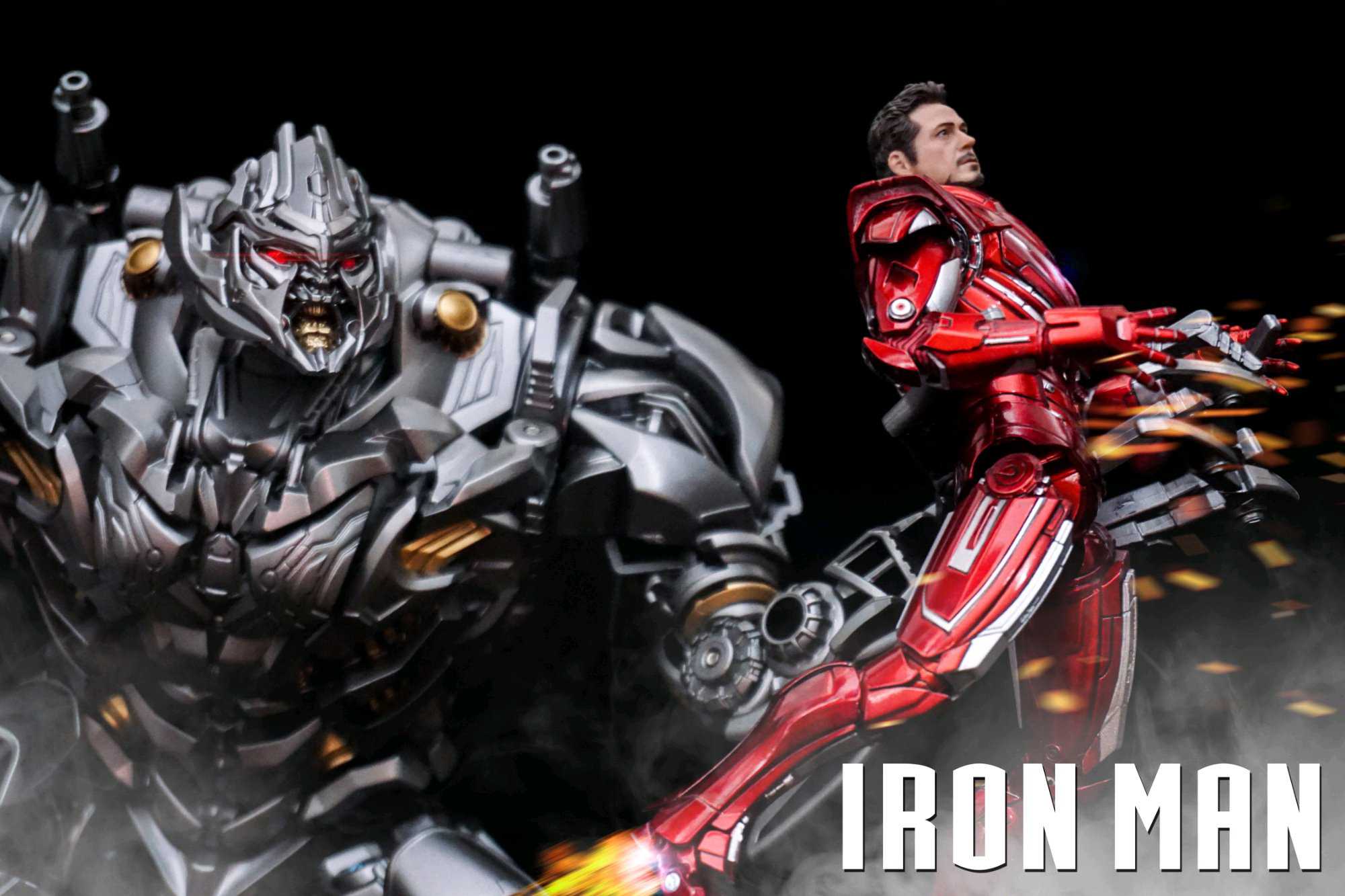 Megatron VS Iron Man Legion