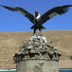 Condor from the village of Urcos.