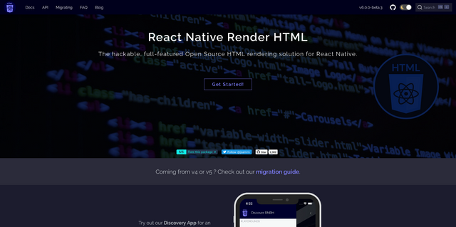 React Native Render HTML