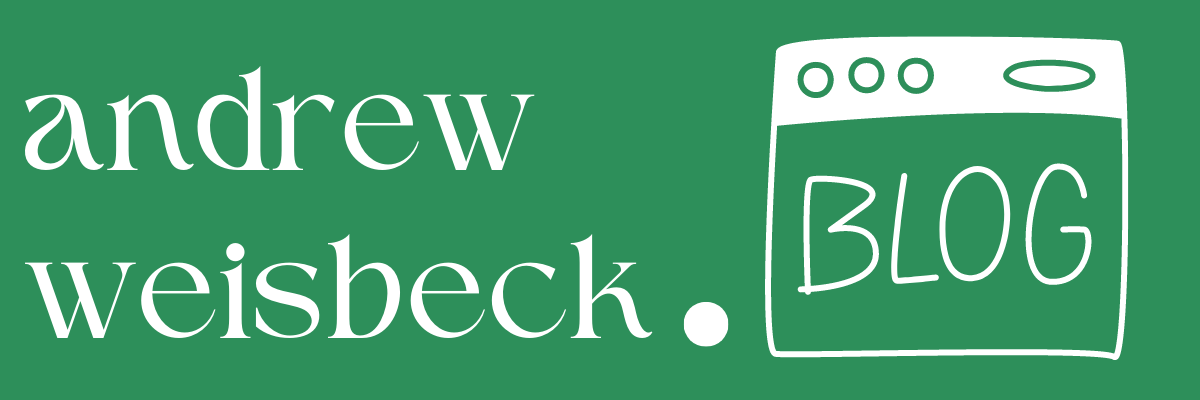 andrewweisbeck.blog logo