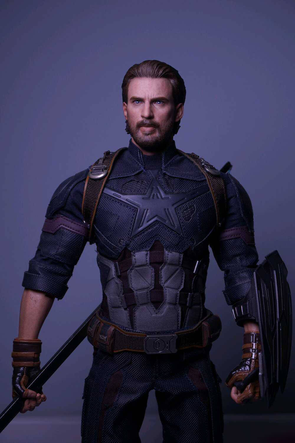 Captain America with Rooted Hair